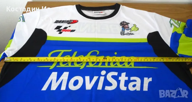  Moto GP Honda 15 Sete Gibernau Daring джърси полиестерна мoто тениска XL, снимка 10 - Тениски - 55323590