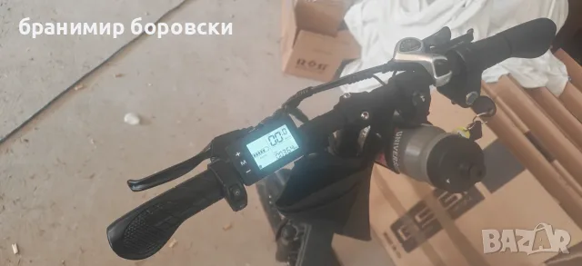 Сгъваем електрически велосипед, снимка 4 - Велосипеди - 55584527