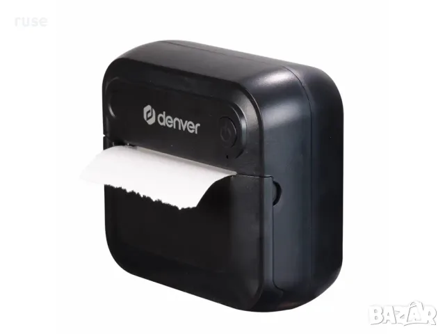 Термопринтер Denver MBP-32BК Bluetooth 1200 mAh акумулаторна батерия, снимка 3 - Друга електроника - 55678909