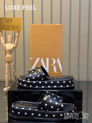 ZARA ⚜️ Дамски Чехли , снимка 2 - Чехли - 55075329
