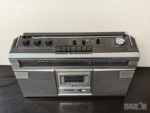 Радиокасетофон Sharp Gf-6060 , снимка 4 - Радиокасетофони, транзистори - 54592493