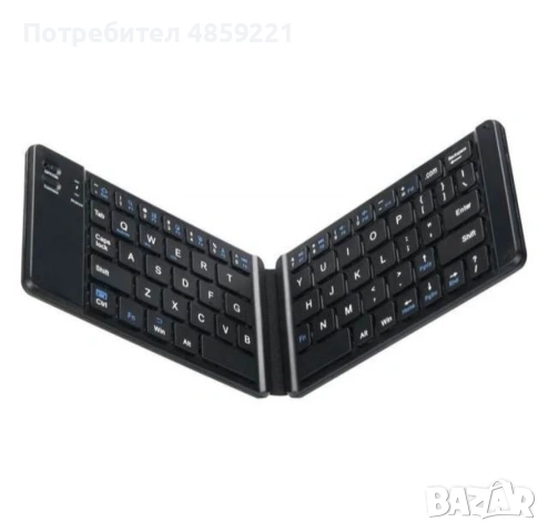Сгъваема безжична клавиатура, снимка 3 - Клавиатури и мишки - 55002502