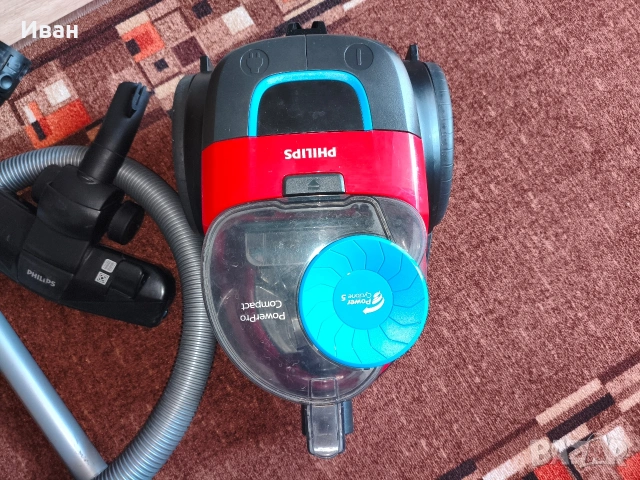 Прахосмукачка Philips, напълно функционална, снимка 2 - Прахосмукачки - 54876794