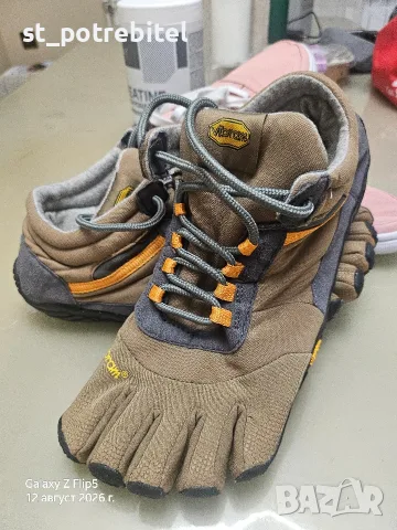 Мъжки туристически обувки Vibram, снимка 2 - Спортни обувки - 55647365