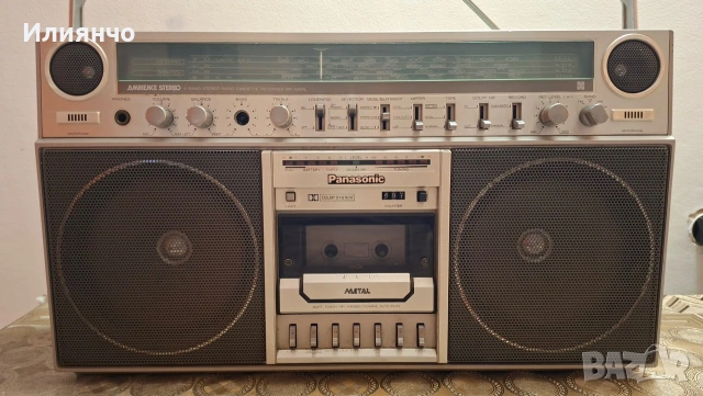 Продавам Радио касетофон Panasonic RX-5250LS/отличен/