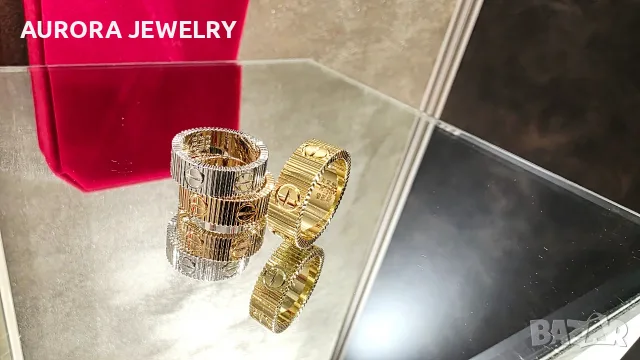 CARTIER Love Unlimited Gold Дамски Пръстен, снимка 10 - Пръстени - 55703309