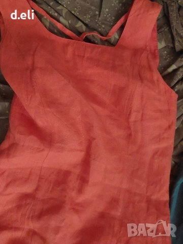 Max Mara. Original Size M 100% Лен Сако и дълга рокля , снимка 3 - Сака - 49841328