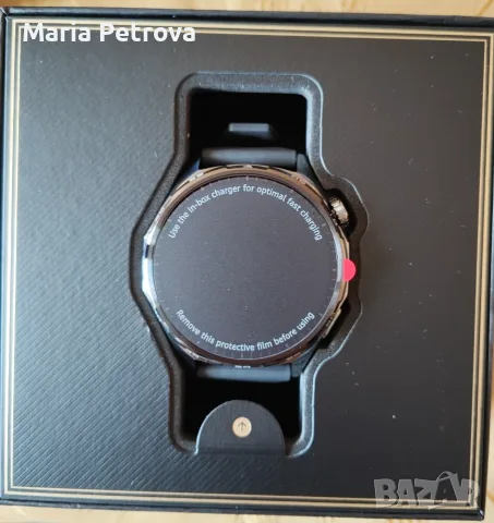 Нов мъжки смарт часовник, снимка 2 - Смарт гривни - 55415878