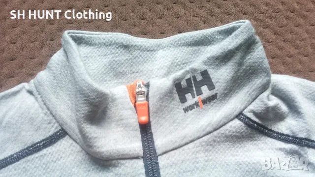 HELLY HANSEN 75107 Work Wear Thermo 57% Merino Wool размер M термо блуза - W4-769, снимка 6 - Блузи - 55680984
