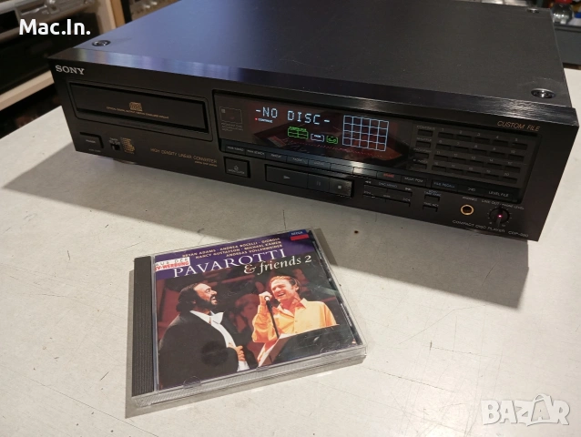 ВЪРХОВ Модел CD ПЛЕЙЪР SONY CDP-990 , снимка 2 - Аудиосистеми - 54083866