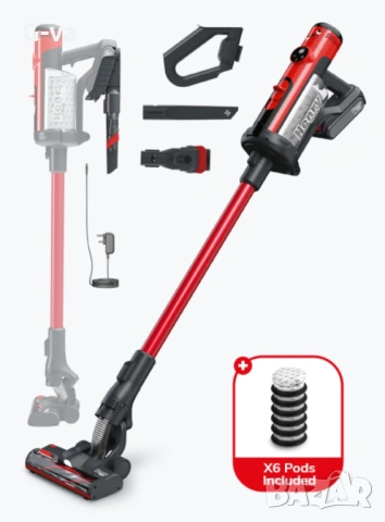 Прахосмукачка Henry Quick Cordless с батерия и 6 еднократни торбички, снимка 2 - Прахосмукачки - 54725646