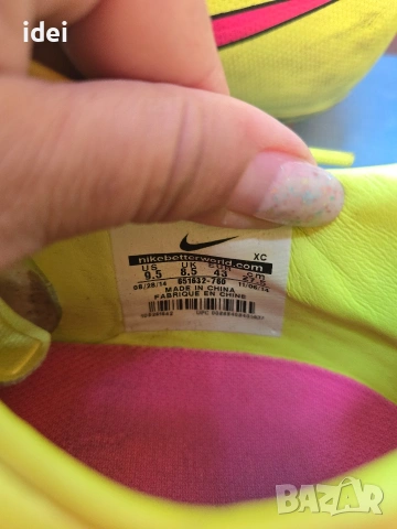 Nike - Футболни обувки бутонки Mercurial Victory V FG, зелени 43 номер, снимка 5 - Други - 54942467