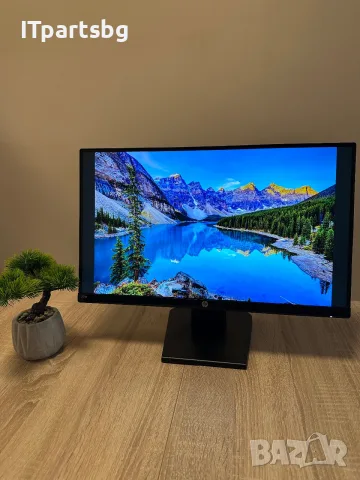 Монитор HP 22w 21.5” Full HD IPS – Отлично състояние, снимка 4 - Монитори - 55510610