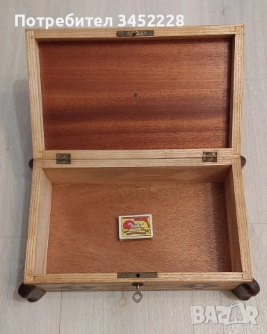 Кутия дървена с ключе за ценители , снимка 7 - Декорация за дома - 54000130