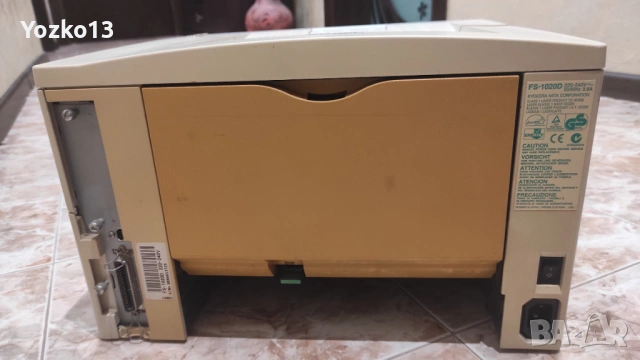 Лазерен принтер Kyocera FS-1020D, снимка 9 - Принтери, копири, скенери - 54368565