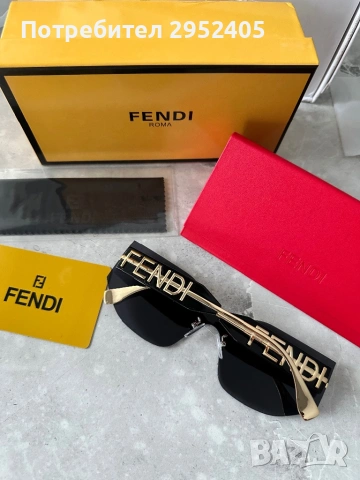 Fendi слънчеви очила , снимка 4 - Слънчеви и диоптрични очила - 54395438