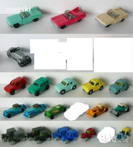Стари играчки от шоколадови яйца - Киндер - Kinder Surprise, снимка 13 - Колекции - 32941271
