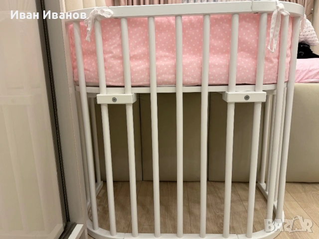 Бебешко легло /кошара next to me Baby Bay, снимка 4 - Бебешки легла и матраци - 53988951