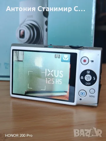 Canon ixus 125hs, снимка 3 - Фотоапарати - 55677508