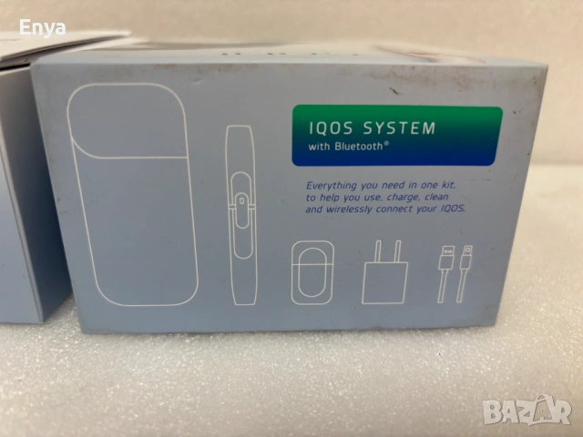 Безидимна електронна цигара IQOS 2,4 Plus - за части или ремонт, снимка 4 - Електронни цигари - 54710859