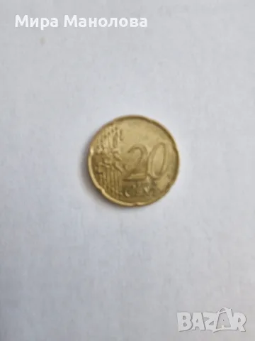 20 евроцента Германия 2002год.