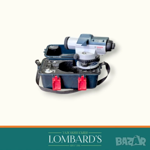 Оптичен нивелир Bosch Gol 20G, N: 44169914, снимка 2 - Други инструменти - 54144817