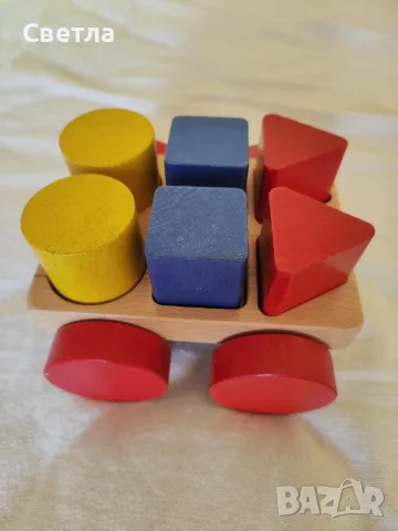 Дървени играчки тип Монтесори, снимка 5 - Образователни игри - 55511815