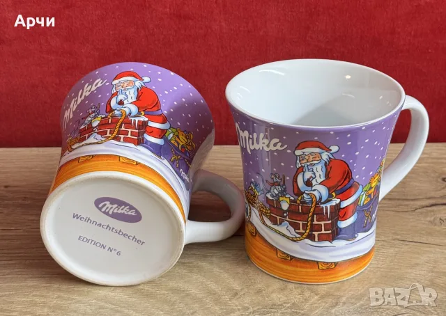 Порцеланови чаши -Milka, снимка 4 - Чаши - 55508998