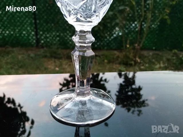 Кристален сервиз за вино НОВ - Югославия ! , снимка 6 - Сервизи - 55546931