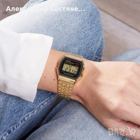 Нов часовник Casio A159WGEA-1EF - гаранция, снимка 2 - Мъжки - 55213701