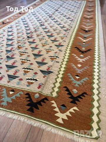 Чипровски килим Саксиите  , снимка 6 - Килими - 54620957