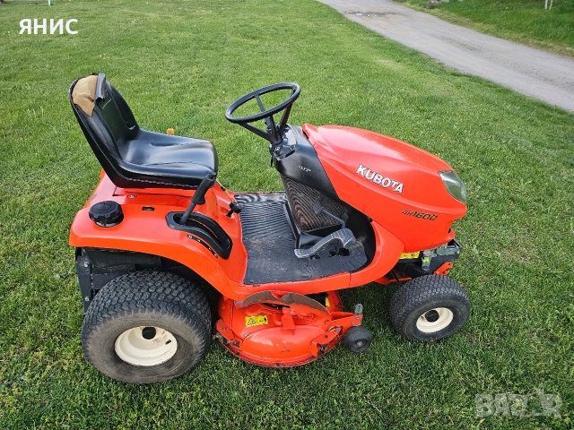 ДИЗЕЛОВА ТРАКТОРНА КОСАЧКА KUBOTA GR 1600. ПЕРФЕКТНА , снимка 6 - Градинска техника - 54402410