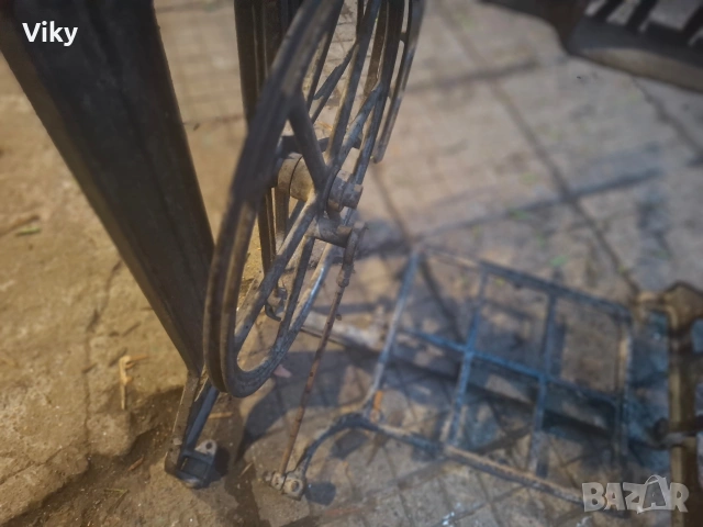 маса от старинна немска шевна машина Kohler, снимка 9 - Антикварни и старинни предмети - 54491089