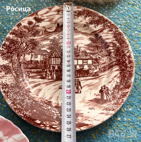Големи декоративни чинии, снимка 5 - Други ценни предмети - 51133898
