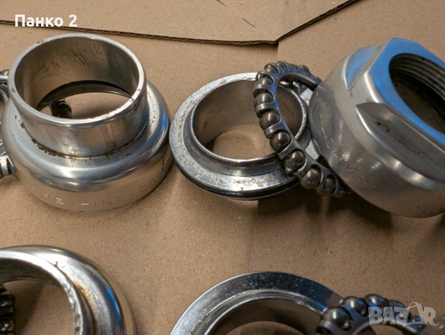 Ретро Вилкови Чашки Campagnolo, снимка 10 - Части за велосипеди - 53988587