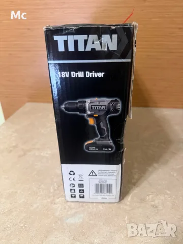 Чисто Нова TITAN Акумулаторна бормашина, снимка 2 - Бормашини - 55515624