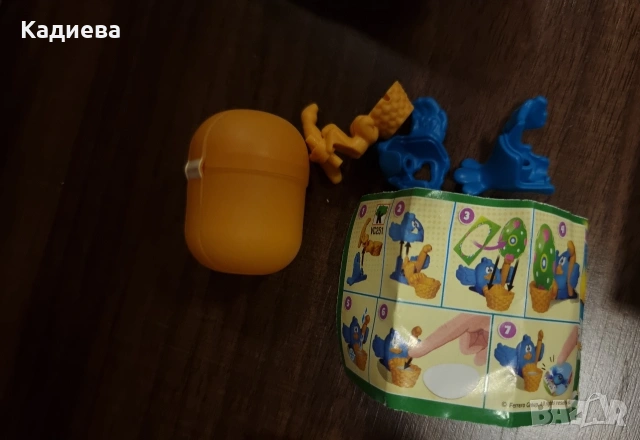 Играчки Kinder Surprise- 1 макси яйце и 6 яйца., снимка 4 - Колекции - 54479639