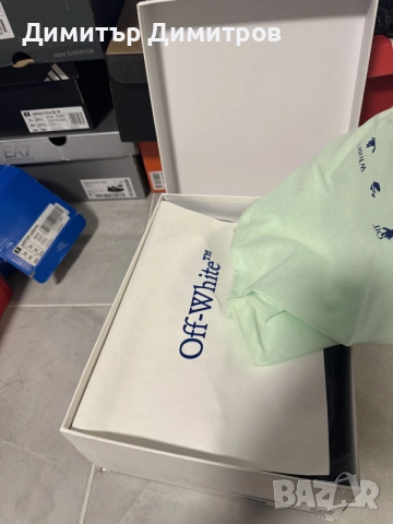 OFF-WHITE ODSY-1000 'BLACK BLUE YELLOW, снимка 3 - Маратонки - 55253143