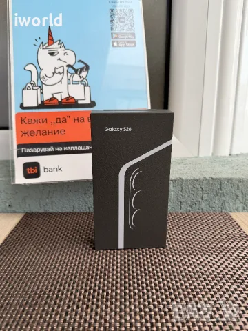 НОВ❗️SAMSUNG S26 ❗️Лизинг от 24€/мес ❗️BLACK 12/256gb , снимка 3 - Samsung - 55395073