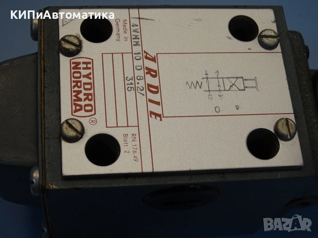 Хидравличен разпределител HYDRONORMA 4WMM10D8.2/315 directional valve, снимка 8 - Резервни части за машини - 54579779