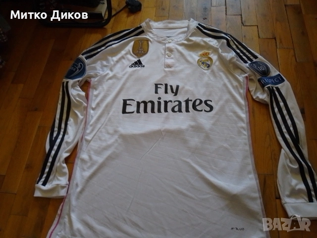 Реал Мадрид футболна тениска шамп.лига дълъг ръкав #88 Тони Кроос размер М