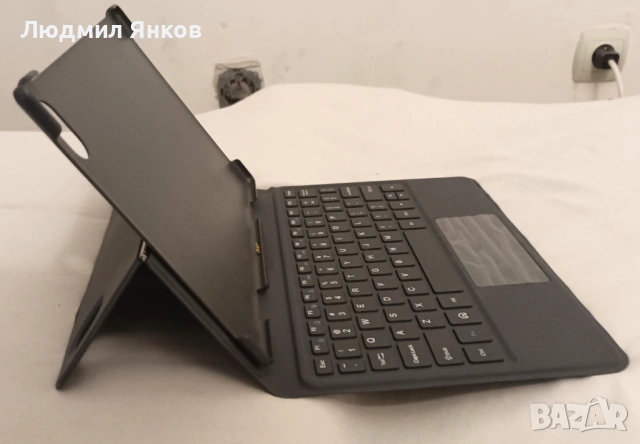 НОВ калъф с безжична Bluetooth клавиатура за Lenovo Tab P12 (12.7")