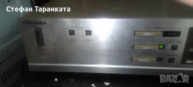 Радио тунер Toshiba , снимка 2 - Радиокасетофони, транзистори - 54718067