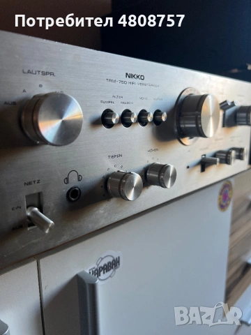 Усилвател Nikko TRM-750 - Japan, 2x75W (4 Ohm) - Перфектен!