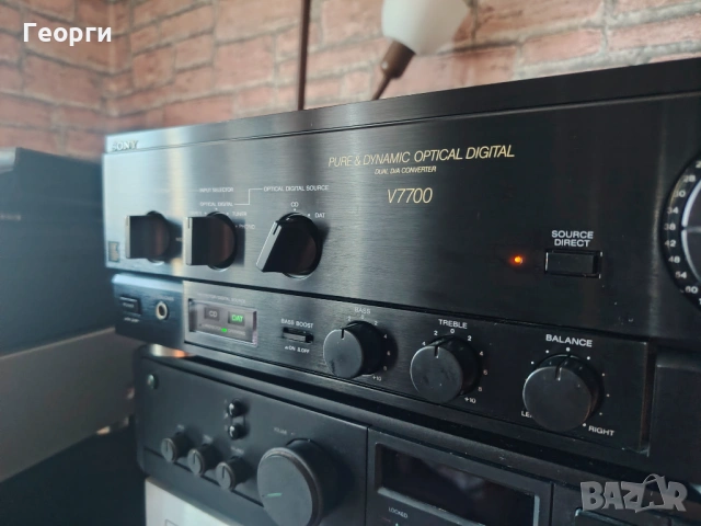 Sony TA-V7700 class A-AB DAC TDA1541, снимка 5 - Ресийвъри, усилватели, смесителни пултове - 54321333