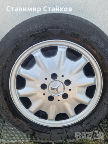 Алуминиеви джанти Mercedes 15", снимка 3 - Гуми и джанти - 54986729