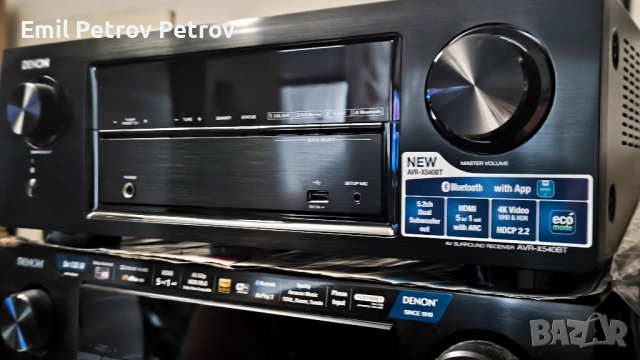 ⭐⭐ Denon AVR-X540BT 5.2-канален 4K Ultra HD