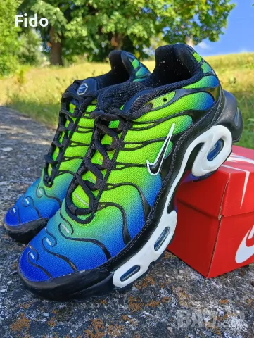 Nike Air Max Plus Racer Blue Volt, снимка 2 - Маратонки - 55453288