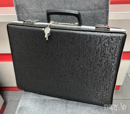 НОВ! Твърд Ретро Дипломатически Куфар 