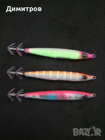 Три броя savage gear squid finger примамки за калмари, снимка 6 - Такъми - 55153965
